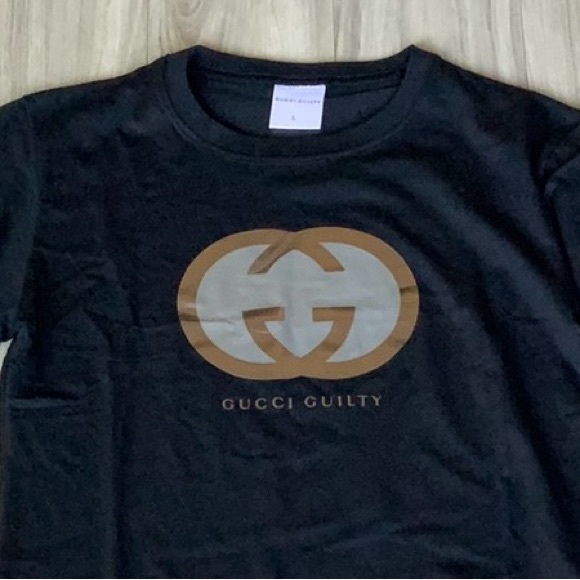 🙀Gucci Promotional Large Cotton Long Sleeve Black T Shirt Unisex - Picture 3 of 6